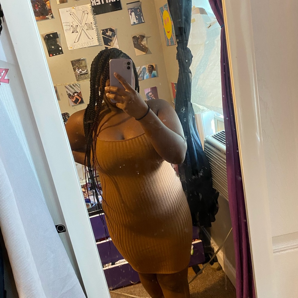 Nude dress
